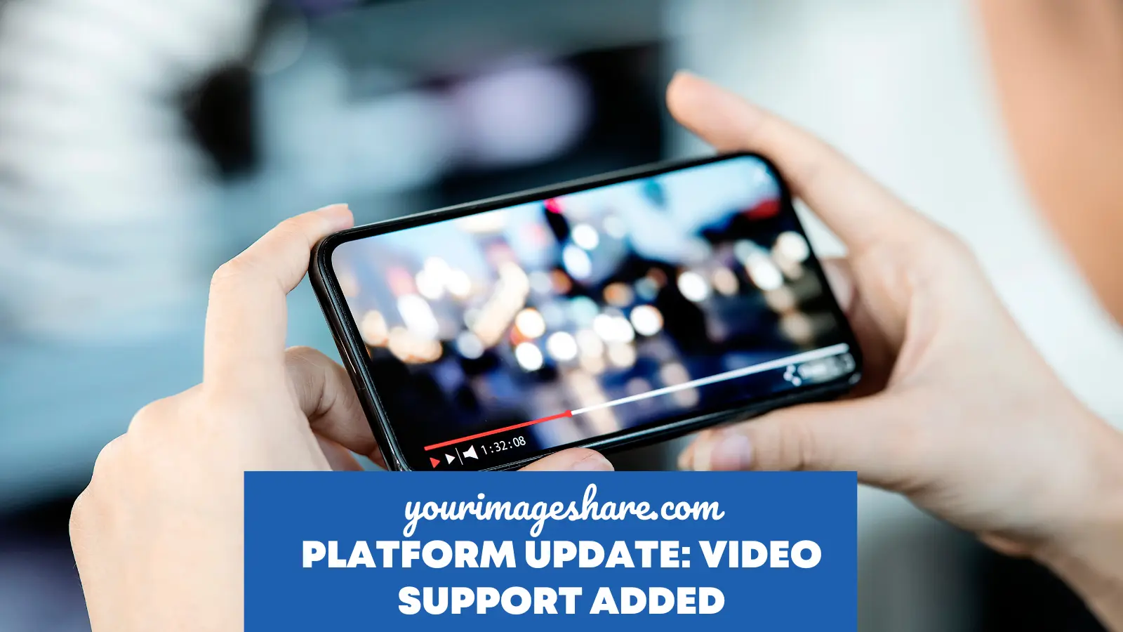 Platform update: video support added