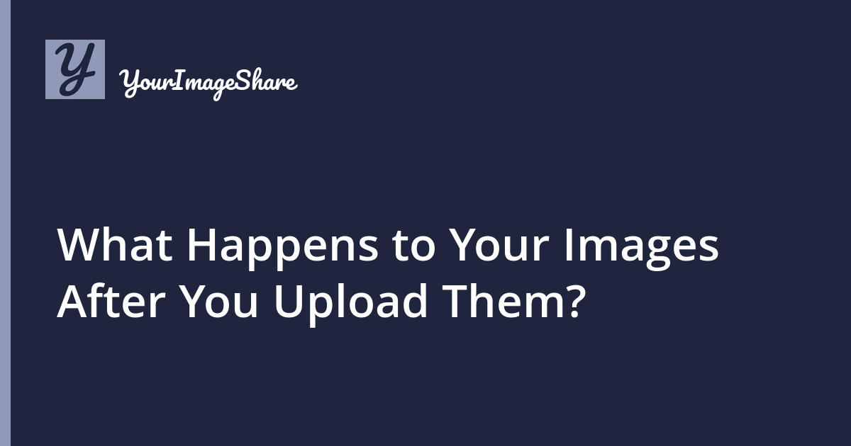 What Happens to Your Images After You Upload Them?